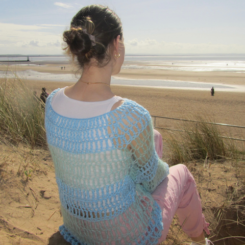 NEW! The FORGET-ME-NOT Crochet Jumper