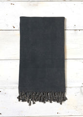 Basalt black hammam wrap