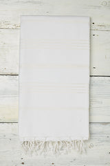 Sorbet Hammam Towel in Coconut white
