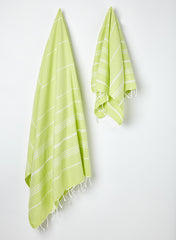 buy lime green turkish hammam towels uk