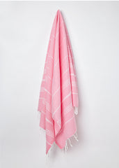 pink peshtemal towel